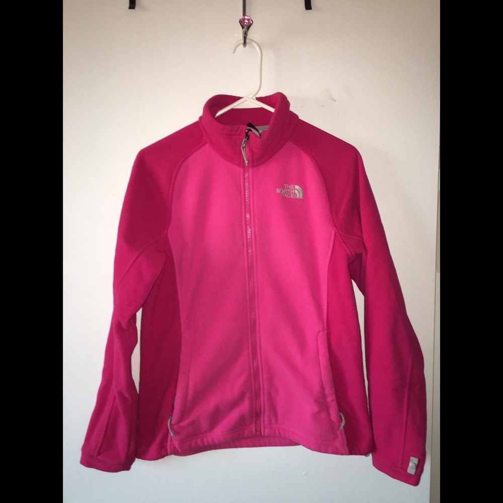 Pink North Face Jacket